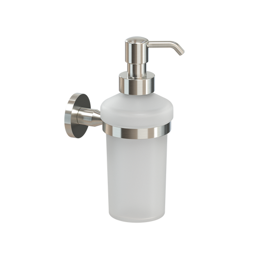 LIQUID SOAP DISPENSER VERDI OMICRON 3020078 NICKEL MATT 