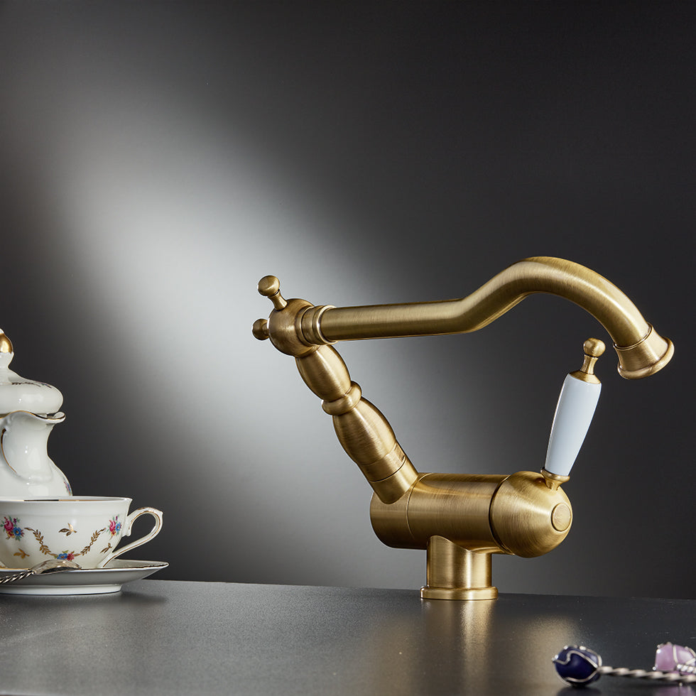 OXFORD 7596 BRONZE SINK FAUCET