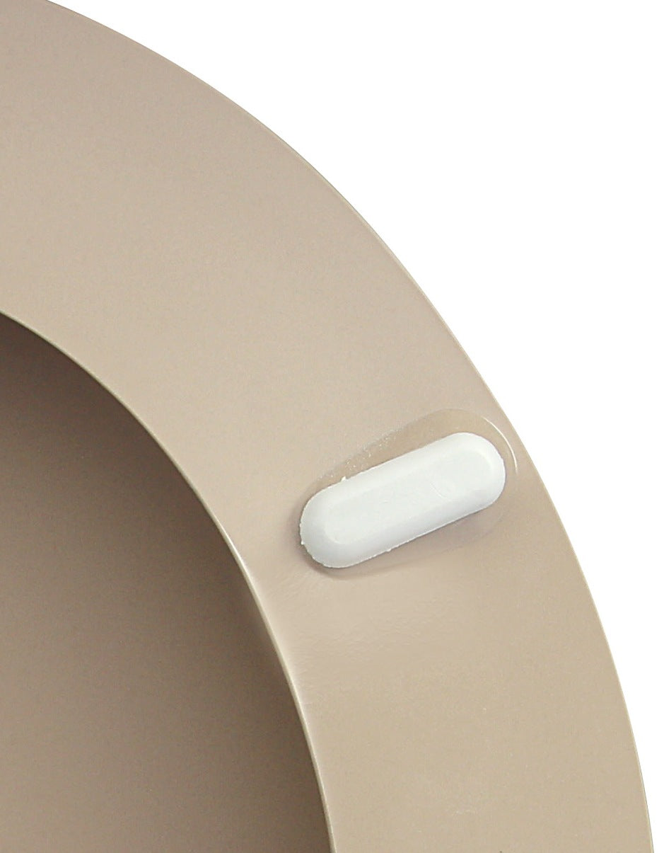 BASIN COVER-LID REVERA WHITE EBIOP